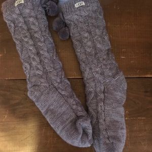 UGG pom slipper socks
